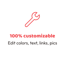 Cawaii Creatives' Carrd Template is 100% Customizable