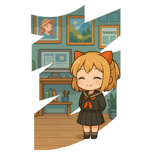 Ciara of Cawaii Creatives Inside her Shop